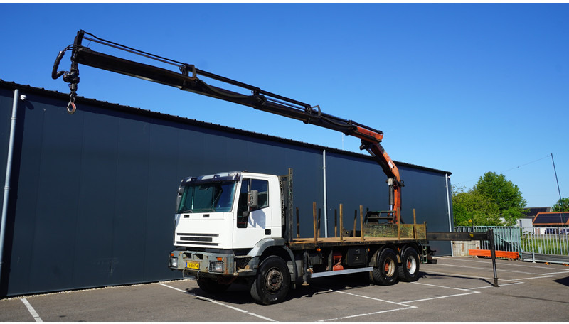 Iveco EUROTRAKKER CURSOR 350 6X4 FALTBED WITH PALFINGER PK 20002 CRANE - Φορτηγό με γερανό: φωτογραφία 2 Iveco EUROTRAKKER CURSOR 350 6X4 FALTBED WITH PALFINGER PK 20002 CRANE - Φορτηγό με γερανό: φωτογραφία 2