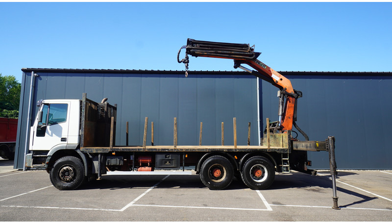 Iveco EUROTRAKKER CURSOR 350 6X4 FLATBED WITH PALFINGER PK 20002 CRANE - Φορτηγό με γερανό: φωτογραφία 1 Iveco EUROTRAKKER CURSOR 350 6X4 FLATBED WITH PALFINGER PK 20002 CRANE - Φορτηγό με γερανό: φωτογραφία 1