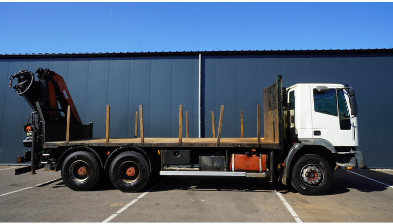 Iveco EUROTRAKKER CURSOR 350 6X4 FLATBED WITH PALFINGER PK 20002 CRANE - Φορτηγό με γερανό: φωτογραφία 4 Iveco EUROTRAKKER CURSOR 350 6X4 FLATBED WITH PALFINGER PK 20002 CRANE - Φορτηγό με γερανό: φωτογραφία 4