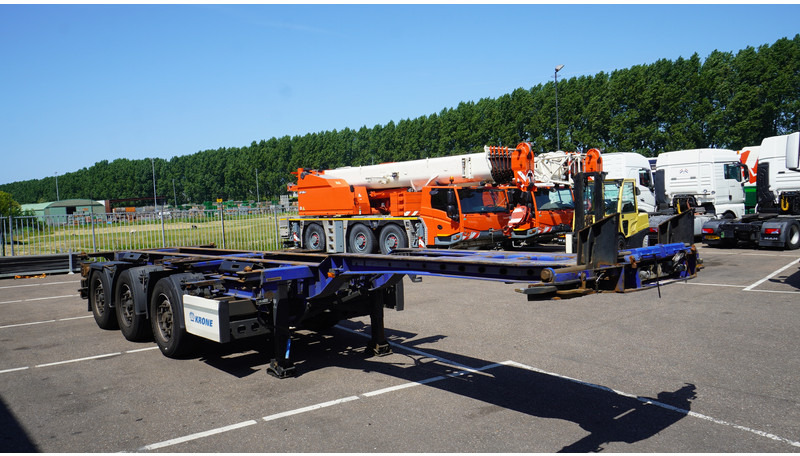 Krone 3 AXLE CONTAINER TRANSPORT TRAILER - Επικαθήμενο μεταφοράς εμπορευματοκιβωτίων/ Κινητό αμάξωμα: φωτογραφία 3 Krone 3 AXLE CONTAINER TRANSPORT TRAILER - Επικαθήμενο μεταφοράς εμπορευματοκιβωτίων/ Κινητό αμάξωμα: φωτογραφία 3