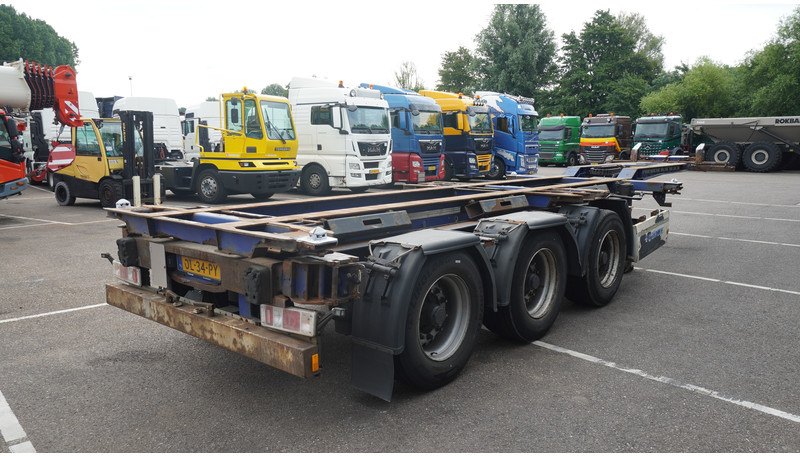 Krone 3 AXLE CONTAINER TRANSPORT TRAILER - Επικαθήμενο μεταφοράς εμπορευματοκιβωτίων/ Κινητό αμάξωμα: φωτογραφία 5 Krone 3 AXLE CONTAINER TRANSPORT TRAILER - Επικαθήμενο μεταφοράς εμπορευματοκιβωτίων/ Κινητό αμάξωμα: φωτογραφία 5