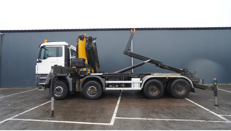 MAN TGS 35.400 8X4 HOOKARM SYSTEM WITH EFFER 305/11/6S - Φορτηγό με γερανό: φωτογραφία 4 MAN TGS 35.400 8X4 HOOKARM SYSTEM WITH EFFER 305/11/6S - Φορτηγό με γερανό: φωτογραφία 4