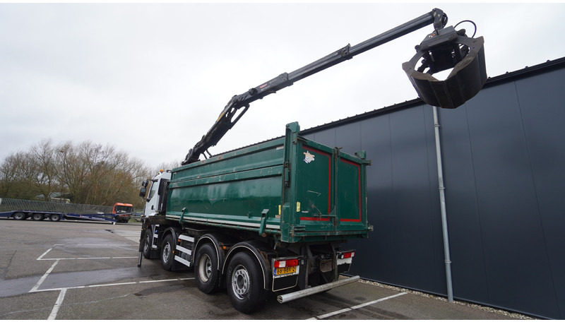 Renault PREMIUM 380 DXI 8X2/6 2 SIDE TIPPER WITH PLFINGER Q 170 Z CRANE.278.200KM - Φορτηγό με γερανό: φωτογραφία 4 Renault PREMIUM 380 DXI 8X2/6 2 SIDE TIPPER WITH PLFINGER Q 170 Z CRANE.278.200KM - Φορτηγό με γερανό: φωτογραφία 4