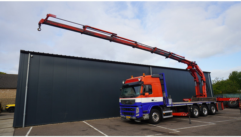 Volvo FM 450 8X4 FLATBED WITH GORMACH 3400E6 CRANE - Φορτηγό με γερανό: φωτογραφία 2 Volvo FM 450 8X4 FLATBED WITH GORMACH 3400E6 CRANE - Φορτηγό με γερανό: φωτογραφία 2