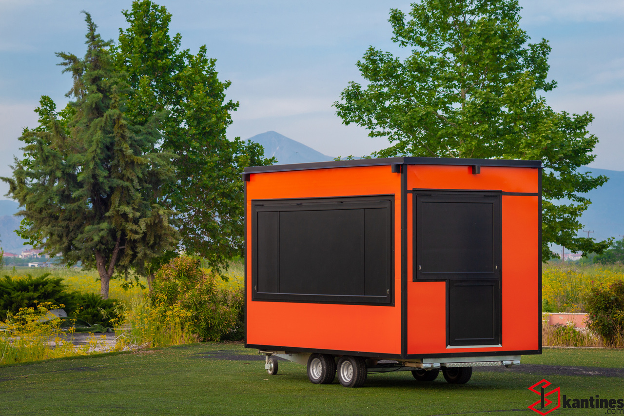Skretas Orange Standard Medium Size - Ρυμουλκούμενη καντίνα: φωτογραφία 2 Skretas Orange Standard Medium Size - Ρυμουλκούμενη καντίνα: φωτογραφία 2