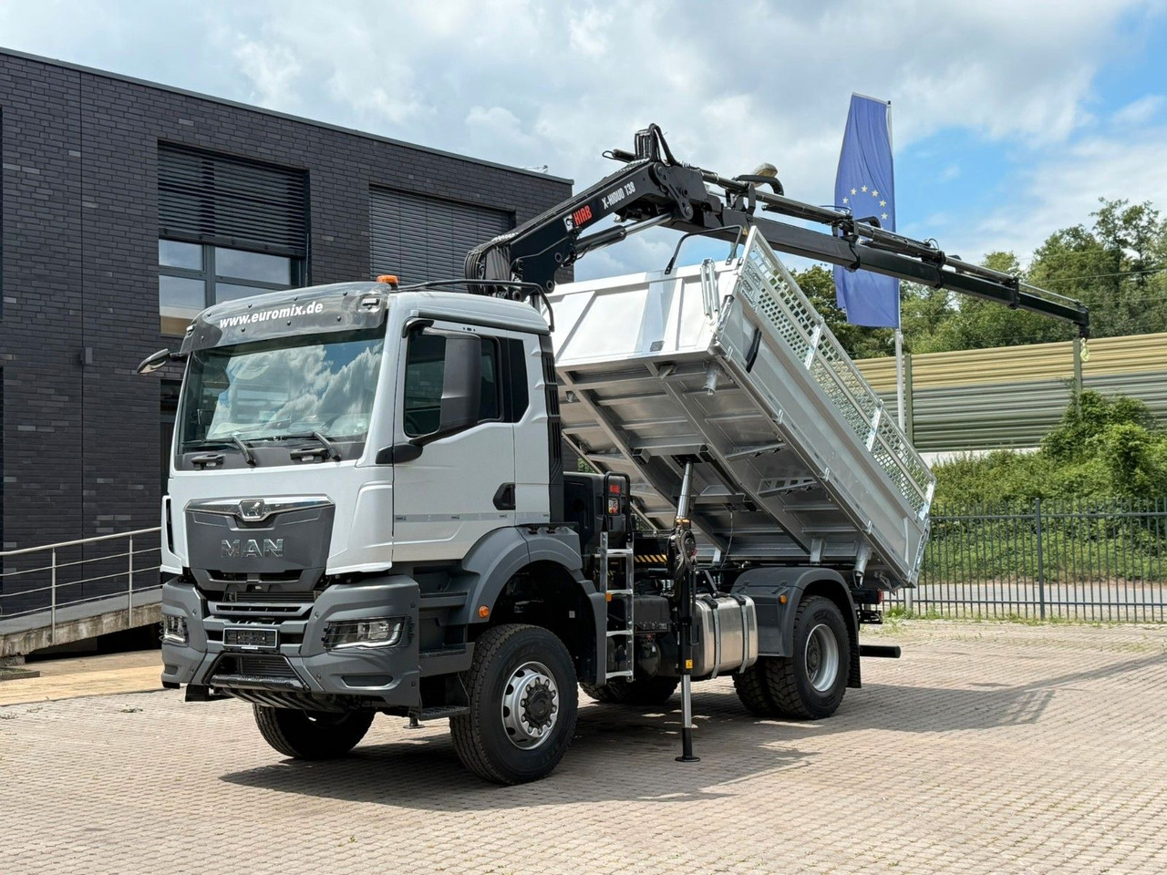 MAN TGS 18.400 TG3 4x4 Euro6e Hiab X-HiDuo 138DS-4 - Φορτηγό ανατρεπόμενο, Φορτηγό με γερανό: φωτογραφία 2 MAN TGS 18.400 TG3 4x4 Euro6e Hiab X-HiDuo 138DS-4 - Φορτηγό ανατρεπόμενο, Φορτηγό με γερανό: φωτογραφία 2