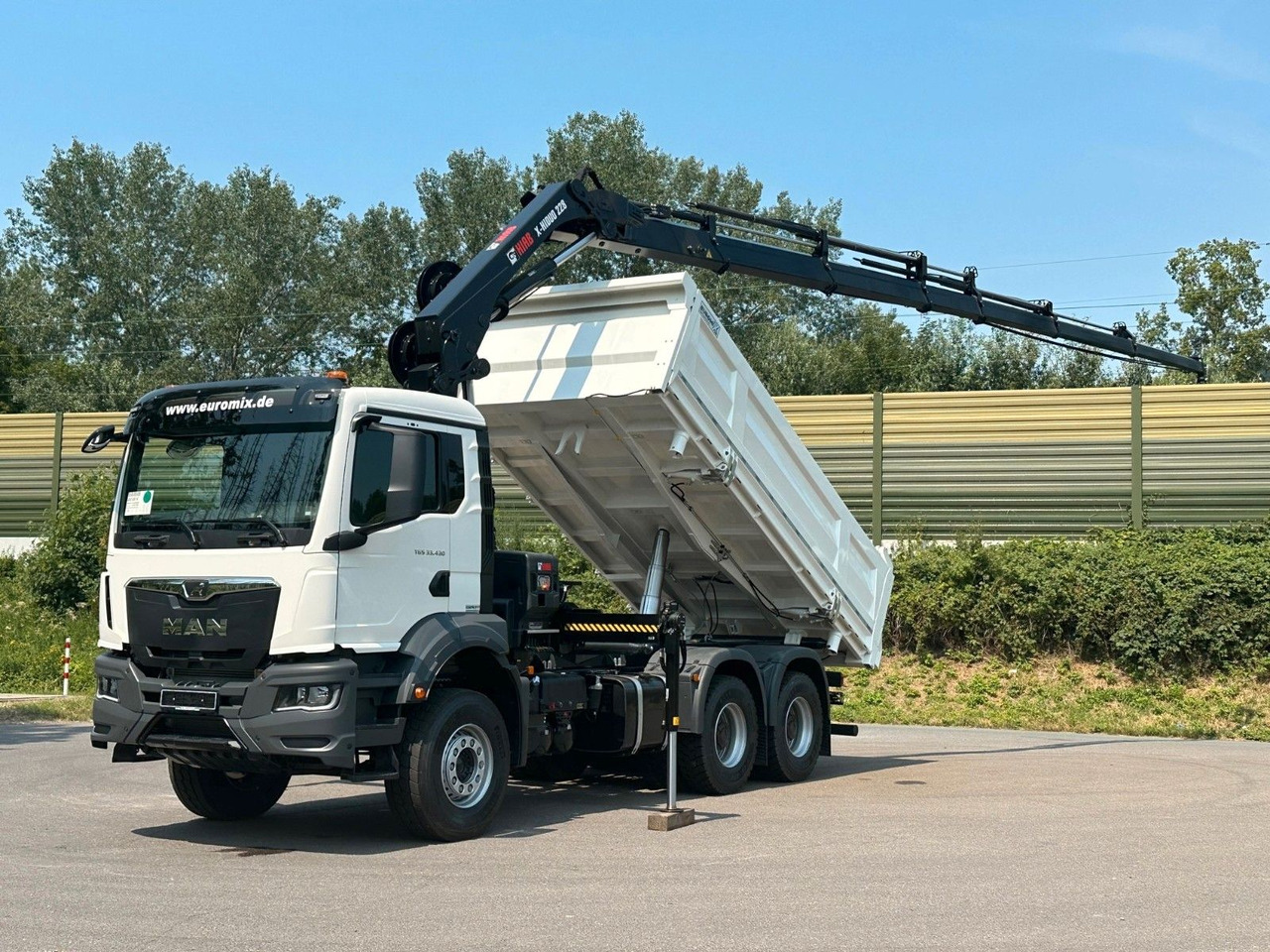 MAN TGS 33.440 6x4 /3-Seiten- Kipper / HIAB 228-6 - Φορτηγό ανατρεπόμενο, Φορτηγό με γερανό: φωτογραφία 1 MAN TGS 33.440 6x4 /3-Seiten- Kipper / HIAB 228-6 - Φορτηγό ανατρεπόμενο, Φορτηγό με γερανό: φωτογραφία 1