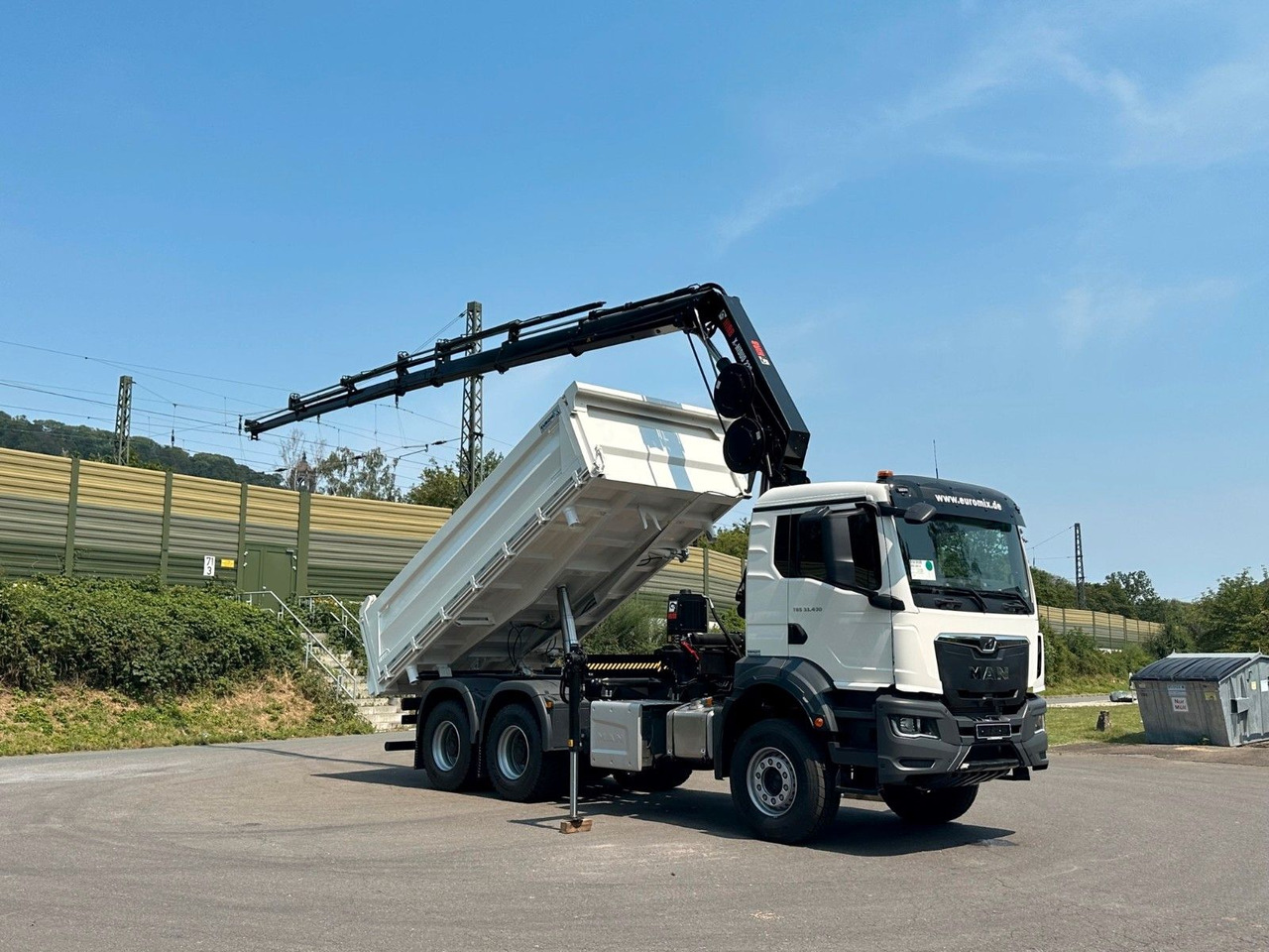 MAN TGS 33.440 6x4 /3-Seiten- Kipper / HIAB 228-6 - Φορτηγό ανατρεπόμενο, Φορτηγό με γερανό: φωτογραφία 1 MAN TGS 33.440 6x4 /3-Seiten- Kipper / HIAB 228-6 - Φορτηγό ανατρεπόμενο, Φορτηγό με γερανό: φωτογραφία 1