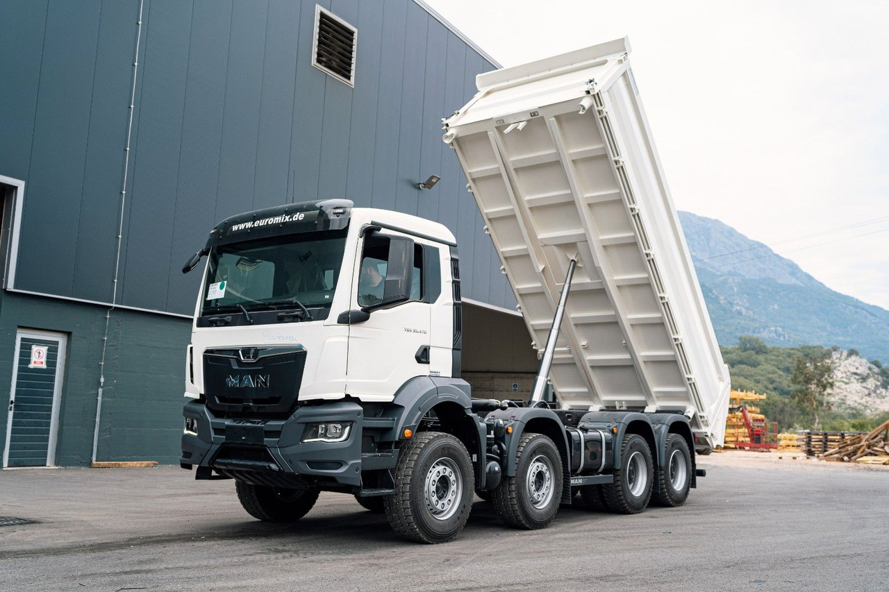 MAN TGS 35.470 BB 8X4 3-Seiten-Kipper EuromixMTP - Φορτηγό ανατρεπόμενο: φωτογραφία 3 MAN TGS 35.470 BB 8X4 3-Seiten-Kipper EuromixMTP - Φορτηγό ανατρεπόμενο: φωτογραφία 3