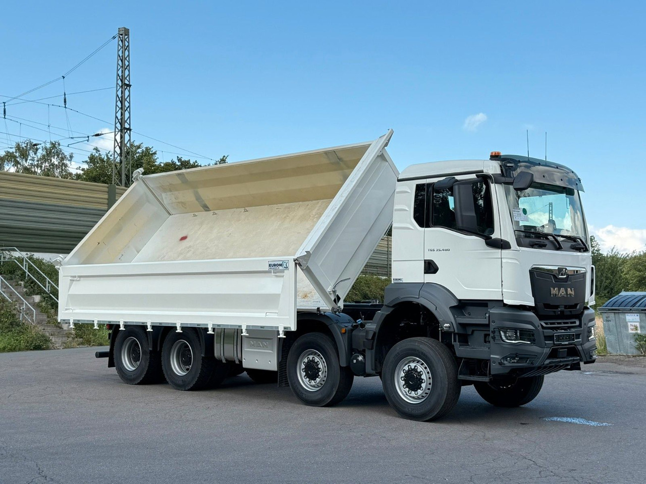Φορτηγό ανατρεπόμενο MAN TGS 35.480 8x8 EuromixMTP 3-Seiten-Kipper: φωτογραφία 21