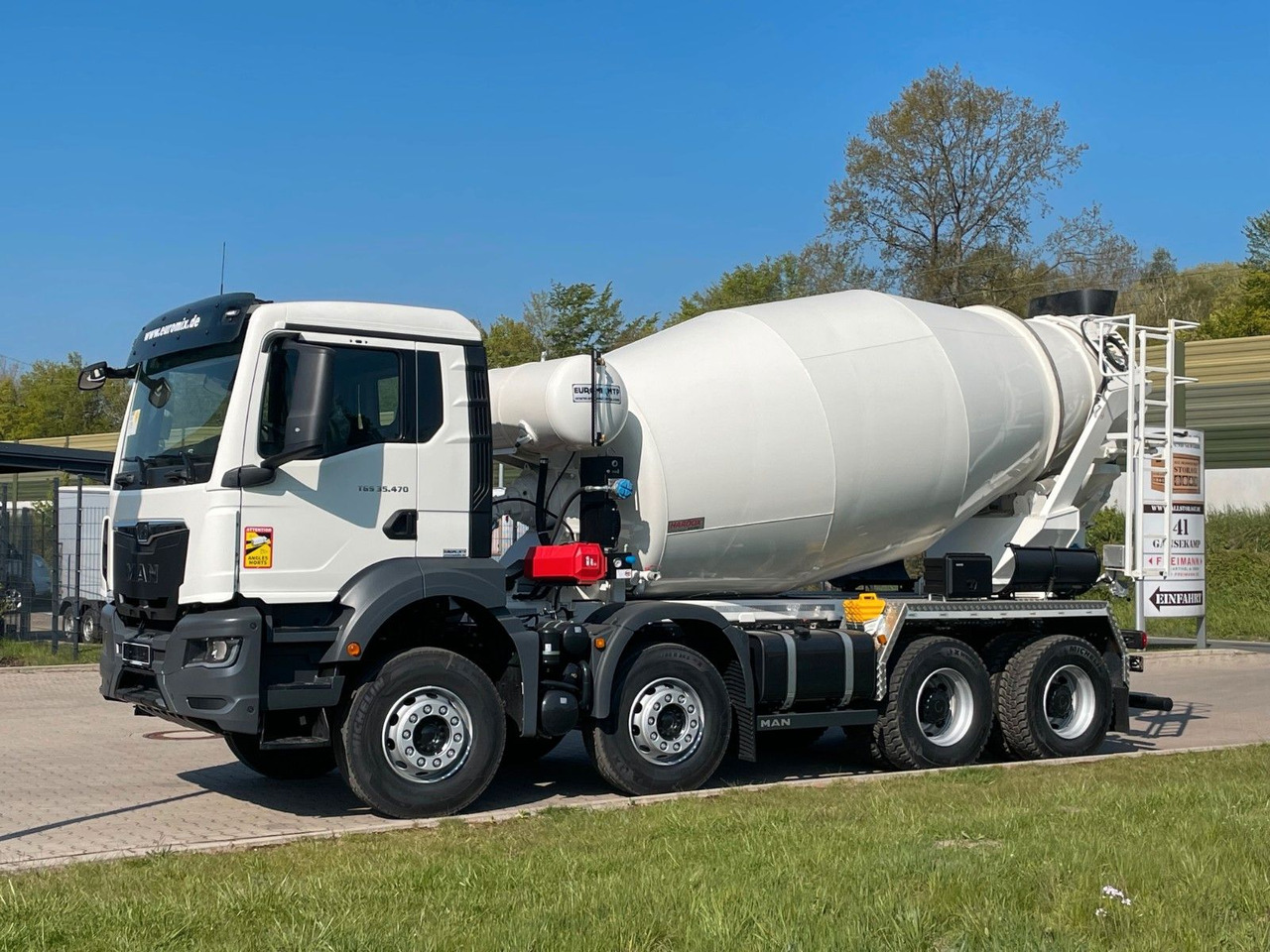 MAN TGS 35.520 8x4 /Euro6e EuromixMTP EM 10 L - Μπετονιέρα φορτηγό: φωτογραφία 3 MAN TGS 35.520 8x4 /Euro6e EuromixMTP EM 10 L - Μπετονιέρα φορτηγό: φωτογραφία 3
