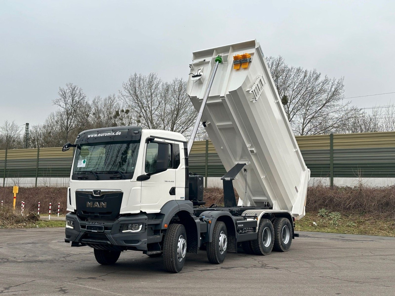 Φορτηγό ανατρεπόμενο MAN TGS 41.400 8x4 / EUROMIX MTP 20m³/ EURO 5: φωτογραφία 8
