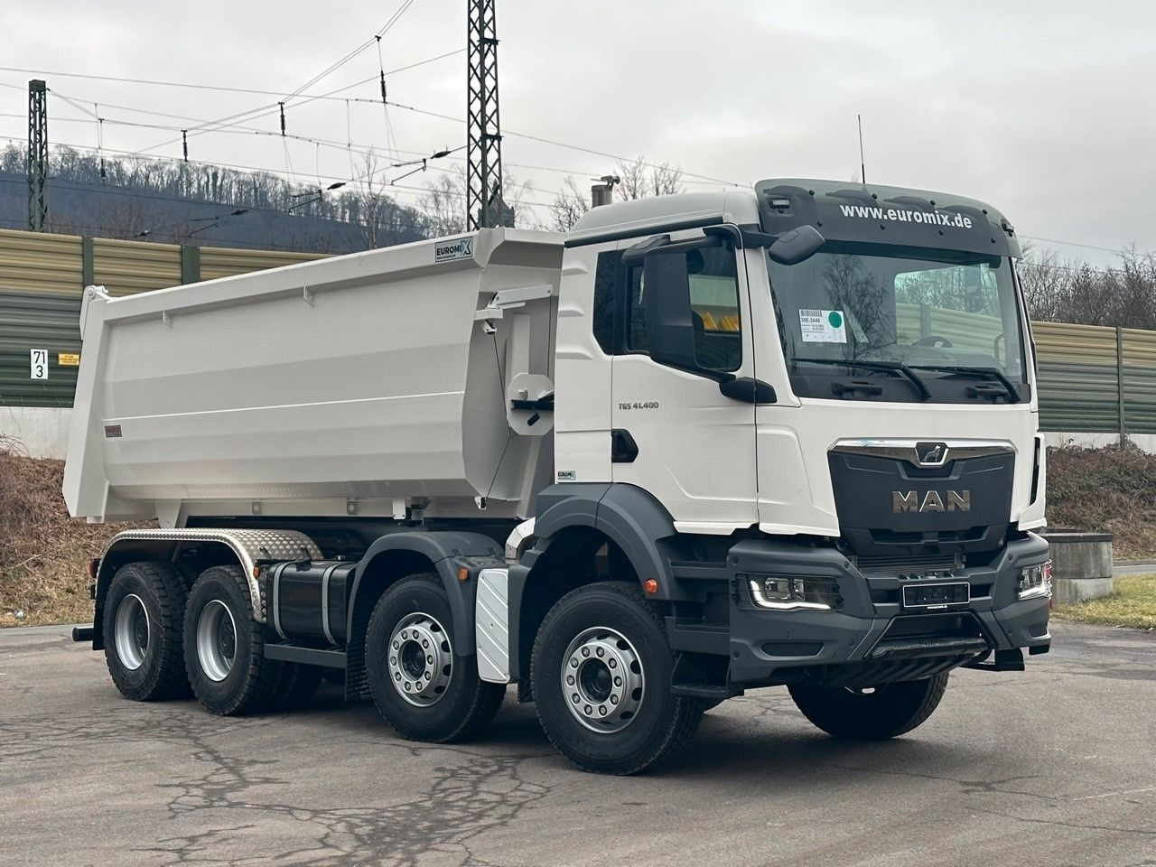 Φορτηγό ανατρεπόμενο MAN TGS 41.400 8x4 / EUROMIX MTP 20m³/ EURO 5: φωτογραφία 7