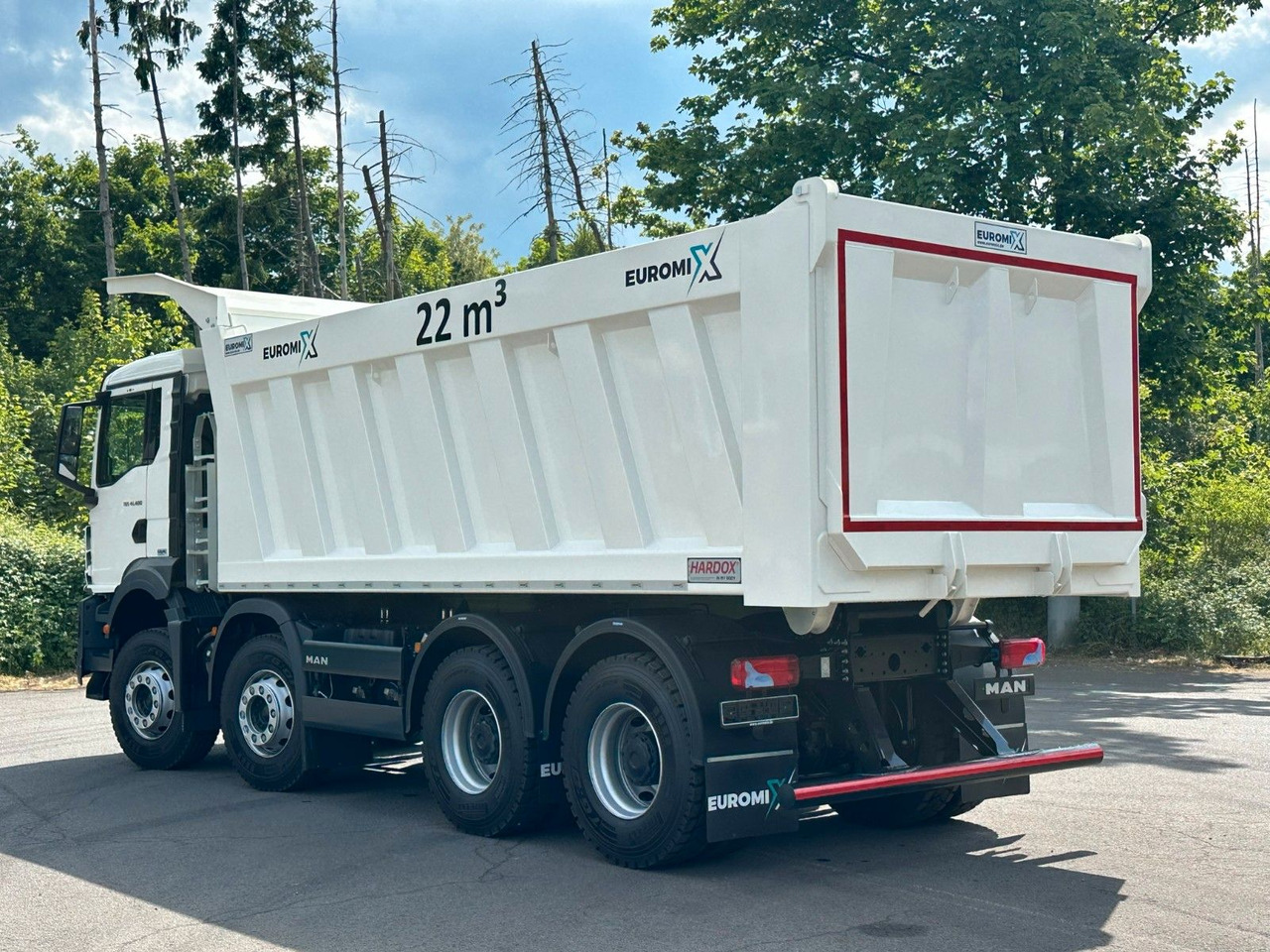 MAN TGS 41.400 8x4 / EUROMIX MTP 22m³/ Eckige Mulde - Φορτηγό ανατρεπόμενο: φωτογραφία 4 MAN TGS 41.400 8x4 / EUROMIX MTP 22m³/ Eckige Mulde - Φορτηγό ανατρεπόμενο: φωτογραφία 4