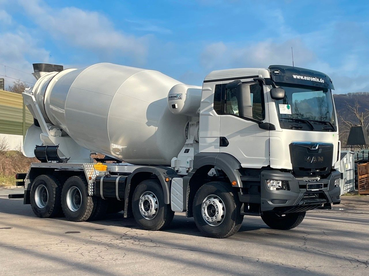 MAN TGS 41.400 8x4 / EuromixMTP EM 10m³ R/ EURO 5 - Μπετονιέρα φορτηγό: φωτογραφία 1 MAN TGS 41.400 8x4 / EuromixMTP EM 10m³ R/ EURO 5 - Μπετονιέρα φορτηγό: φωτογραφία 1