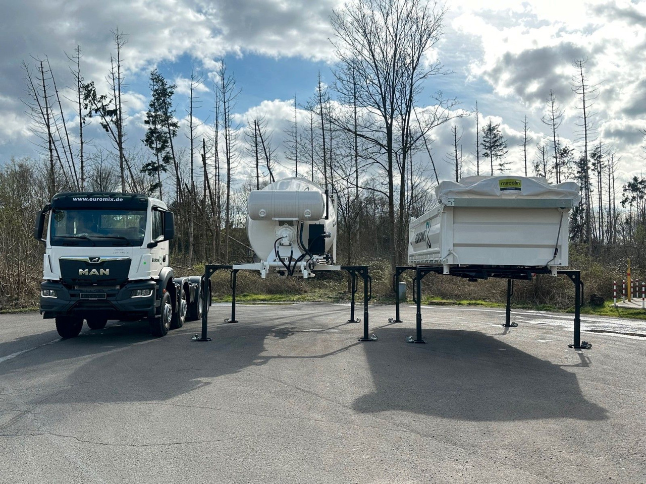 MAN TGS 41.440 8x4 WECHSELSYSTEM KIPPER+MISCHER - Μπετονιέρα φορτηγό: φωτογραφία 1 MAN TGS 41.440 8x4 WECHSELSYSTEM KIPPER+MISCHER - Μπετονιέρα φορτηγό: φωτογραφία 1