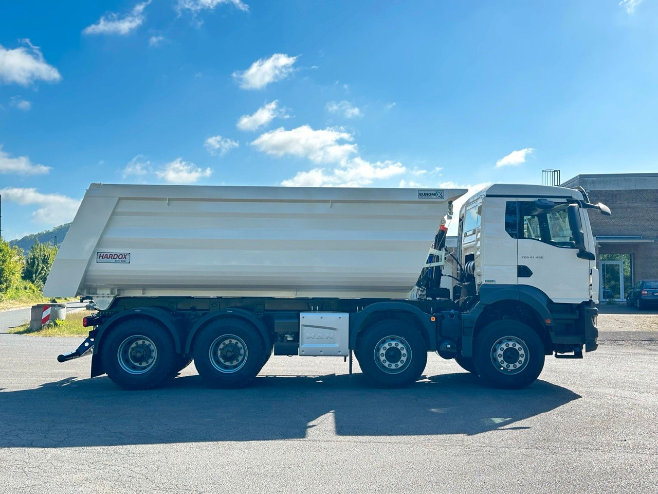 Φορτηγό ανατρεπόμενο MAN TGS 41.480 BB 8X4 Euromix Mulden Kipper HARDOX: φωτογραφία 8