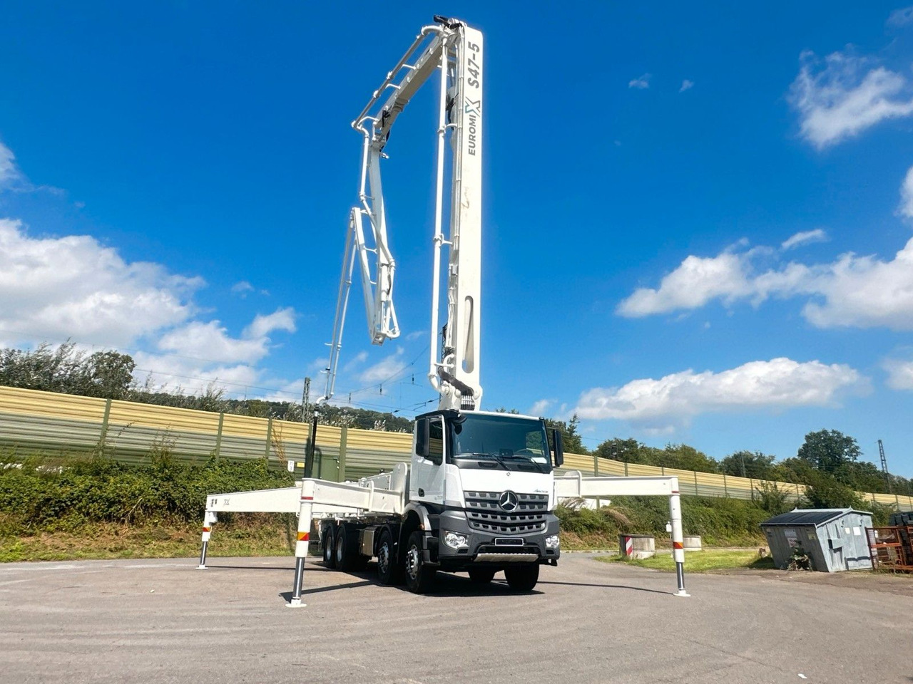 Αντλία σκυροδέματος Mercedes-Benz Arocs 5 4142  8x4 SWAN TSP 47-5 160RZ ( 47m ): φωτογραφία 29