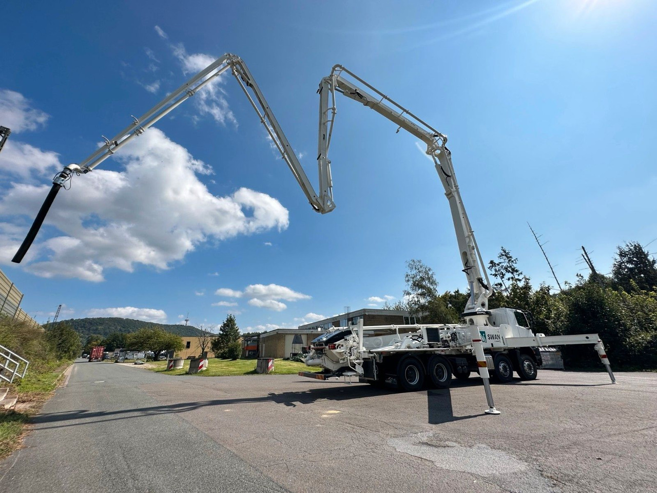 Αντλία σκυροδέματος Mercedes-Benz Arocs 5 4142  8x4 SWAN TSP 47-5 160RZ ( 47m ): φωτογραφία 25