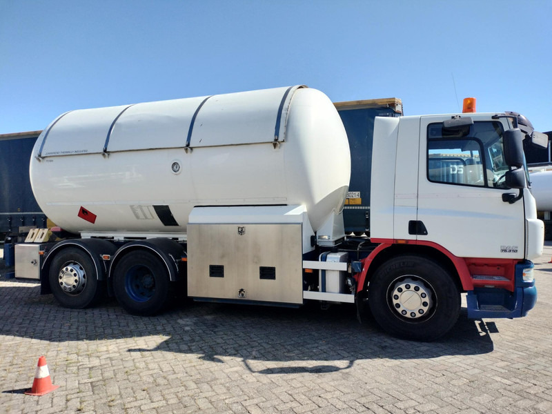 DAF FAN CF75. 6x2 -24030 L Gas tank truck -Gas, Gaz, LPG, GPL, Propane, Butane tank, Gastank ID 2.166 Rootselaar, flowmeter, pump, sunroof on tank - Φορτηγό βυτιοφόρο: φωτογραφία 1 DAF FAN CF75. 6x2 -24030 L Gas tank truck -Gas, Gaz, LPG, GPL, Propane, Butane tank, Gastank ID 2.166 Rootselaar, flowmeter, pump, sunroof on tank - Φορτηγό βυτιοφόρο: φωτογραφία 1