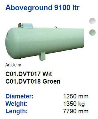 De Visser Propaan/Butaan LPG tank 9100 L gastank Propaan/Butaan LPG tank 9100 L (4,55 ton) Gastank Ø 1250 including tank fittings ID 11.10 L: 7790mm, 1350kg option of heating spiral - Ρεζερβουάρ καυσίμου για Φορτηγό: φωτογραφία 4 De Visser Propaan/Butaan LPG tank 9100 L gastank Propaan/Butaan LPG tank 9100 L (4,55 ton) Gastank Ø 1250 including tank fittings ID 11.10 L: 7790mm, 1350kg option of heating spiral - Ρεζερβουάρ καυσίμου για Φορτηγό: φωτογραφία 4