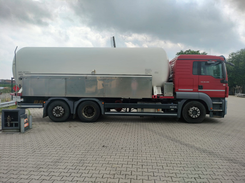 MAN TGS 26.400 6x2-4 LL 26900 Liter Gas tank truck ID 2.168 Rootselaar, flowmeter, pump - Φορτηγό βυτιοφόρο: φωτογραφία 3 MAN TGS 26.400 6x2-4 LL 26900 Liter Gas tank truck ID 2.168 Rootselaar, flowmeter, pump - Φορτηγό βυτιοφόρο: φωτογραφία 3