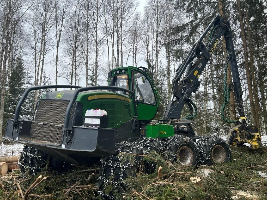 John Deere 1170G - Συλλεκτική μηχανή - forest harvester: φωτογραφία 3 John Deere 1170G - Συλλεκτική μηχανή - forest harvester: φωτογραφία 3