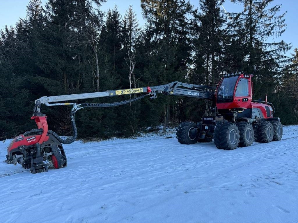 Συλλεκτική μηχανή - forest harvester Komatsu 931 XC: φωτογραφία 10 Συλλεκτική μηχανή - forest harvester Komatsu 931 XC: φωτογραφία 10