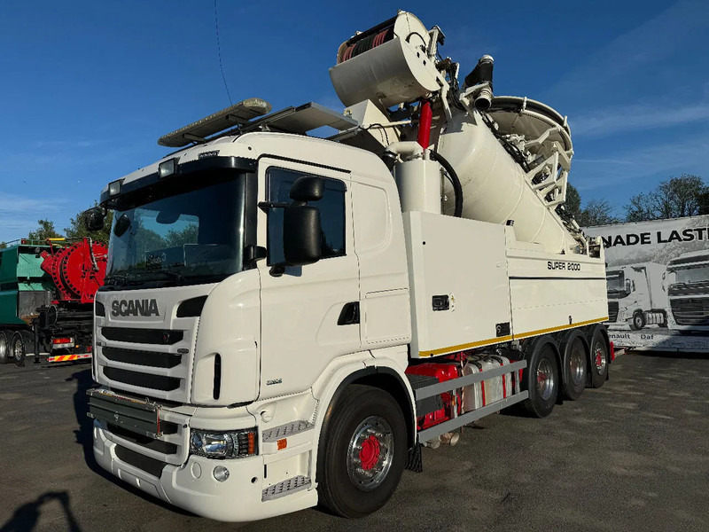 Scania R480 Vacuum / Sewer Jetter / Recycler, Euro 6, Super 2000 (16m3), 2013 - Όχημα εκκένωσης βόθρων: φωτογραφία 4 Scania R480 Vacuum / Sewer Jetter / Recycler, Euro 6, Super 2000 (16m3), 2013 - Όχημα εκκένωσης βόθρων: φωτογραφία 4