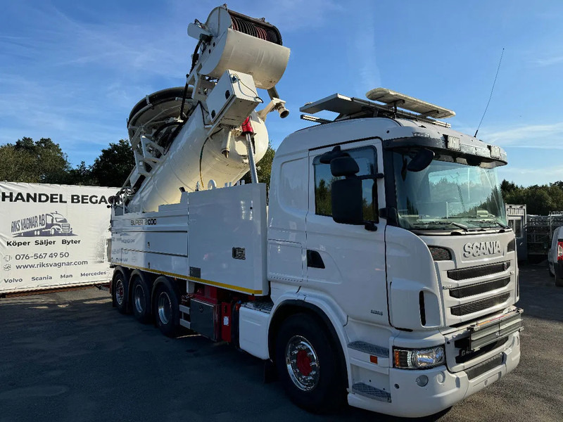 Scania R480 Vacuum / Sewer Jetter / Recycler, Euro 6, Super 2000 (16m3), 2013 - Όχημα εκκένωσης βόθρων: φωτογραφία 1 Scania R480 Vacuum / Sewer Jetter / Recycler, Euro 6, Super 2000 (16m3), 2013 - Όχημα εκκένωσης βόθρων: φωτογραφία 1