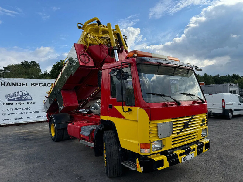 Volvo FL 10.320 4x2, Tipper 12m3 Sludge & Flushing Truck, with remote control, YM: 1990 - Όχημα εκκένωσης βόθρων: φωτογραφία 1 Volvo FL 10.320 4x2, Tipper 12m3 Sludge & Flushing Truck, with remote control, YM: 1990 - Όχημα εκκένωσης βόθρων: φωτογραφία 1