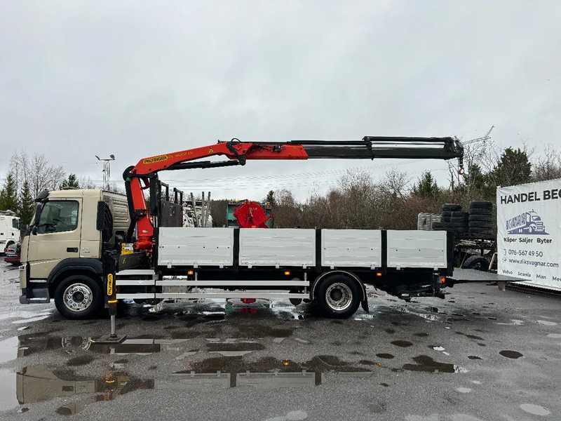 Volvo FM 11.330 4x2, Flatbed-truck with 18t/m Crane, 2014 - Φορτηγό με ανοιχτή καρότσα, Φορτηγό με γερανό: φωτογραφία 4 Volvo FM 11.330 4x2, Flatbed-truck with 18t/m Crane, 2014 - Φορτηγό με ανοιχτή καρότσα, Φορτηγό με γερανό: φωτογραφία 4