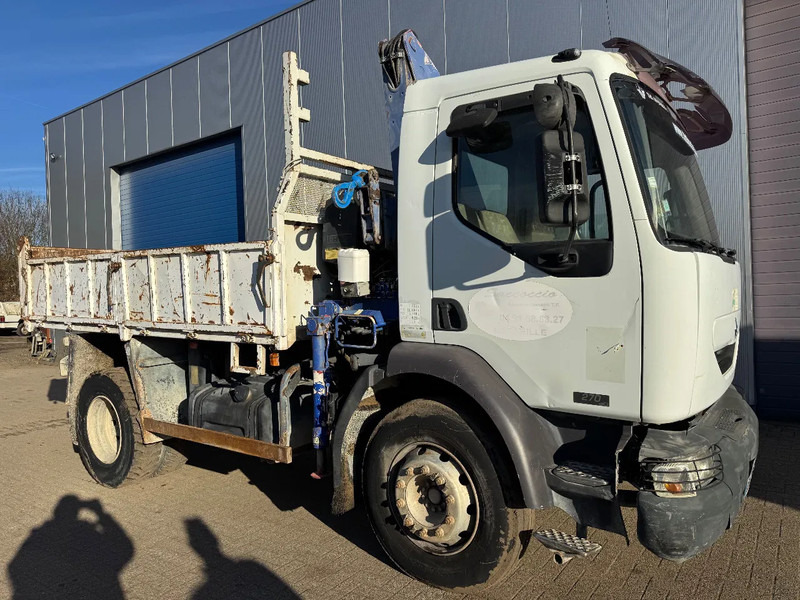 Renault Midlum 270 **TIPPER+FASSI CRANE-FRENCH TRUCK** - Φορτηγό ανατρεπόμενο, Φορτηγό με γερανό: φωτογραφία 5 Renault Midlum 270 **TIPPER+FASSI CRANE-FRENCH TRUCK** - Φορτηγό ανατρεπόμενο, Φορτηγό με γερανό: φωτογραφία 5