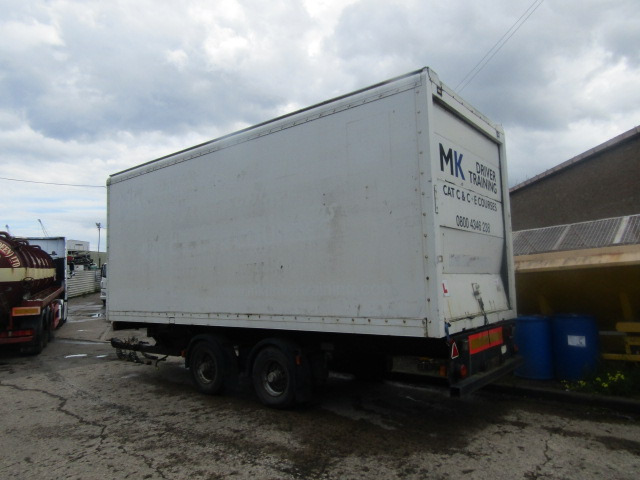DRAWBAR BOX VAN TRAILER TANDEM AXLE (EX DRIVING SCHOOL MOT EXPIRED) - Ρυμούλκα κόφα: φωτογραφία 5 DRAWBAR BOX VAN TRAILER TANDEM AXLE (EX DRIVING SCHOOL MOT EXPIRED) - Ρυμούλκα κόφα: φωτογραφία 5