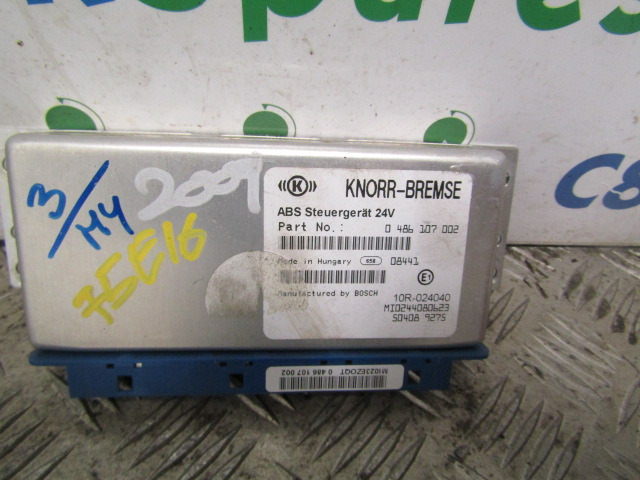 IVECO TECTOR 75E16 ABS ECU P/NO 0486107002 / IVECO 504089275 - Ηλεκτρονική μονάδα ελέγχου για Φορτηγό: φωτογραφία 1 IVECO TECTOR 75E16 ABS ECU P/NO 0486107002 / IVECO 504089275 - Ηλεκτρονική μονάδα ελέγχου για Φορτηγό: φωτογραφία 1