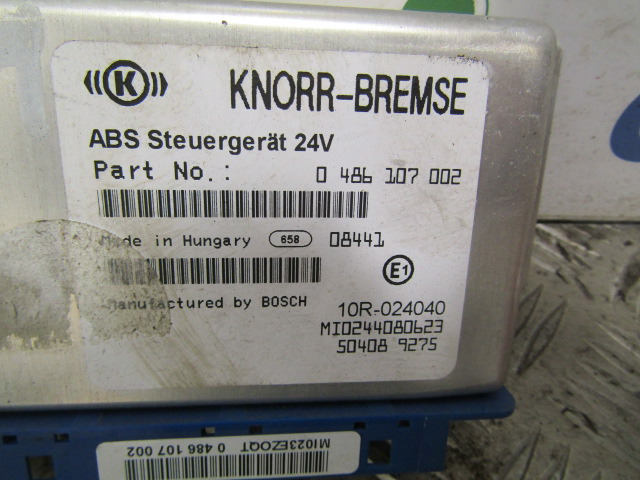 IVECO TECTOR 75E16 ABS ECU P/NO 0486107002 / IVECO 504089275 - Ηλεκτρονική μονάδα ελέγχου για Φορτηγό: φωτογραφία 2 IVECO TECTOR 75E16 ABS ECU P/NO 0486107002 / IVECO 504089275 - Ηλεκτρονική μονάδα ελέγχου για Φορτηγό: φωτογραφία 2