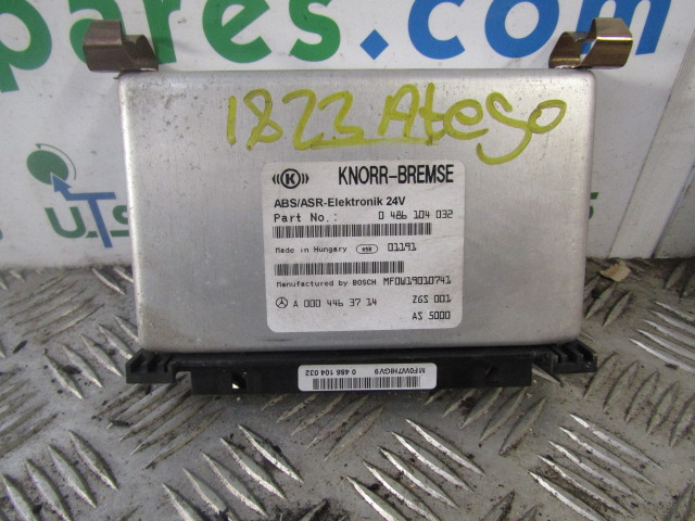 MERCEDES ATEGO ABS / ESR ECU P/NO A000 446 3714 - Ηλεκτρονική μονάδα ελέγχου για Φορτηγό: φωτογραφία 1 MERCEDES ATEGO ABS / ESR ECU P/NO A000 446 3714 - Ηλεκτρονική μονάδα ελέγχου για Φορτηγό: φωτογραφία 1