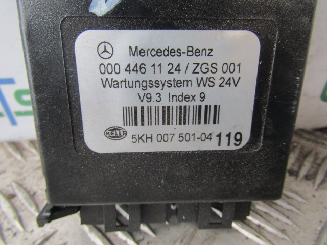 MERCEDES AXOR CONTROL UNIT P/NO 0004461124/ZGS 001 - Ηλεκτρονική μονάδα ελέγχου για Φορτηγό: φωτογραφία 2 MERCEDES AXOR CONTROL UNIT P/NO 0004461124/ZGS 001 - Ηλεκτρονική μονάδα ελέγχου για Φορτηγό: φωτογραφία 2