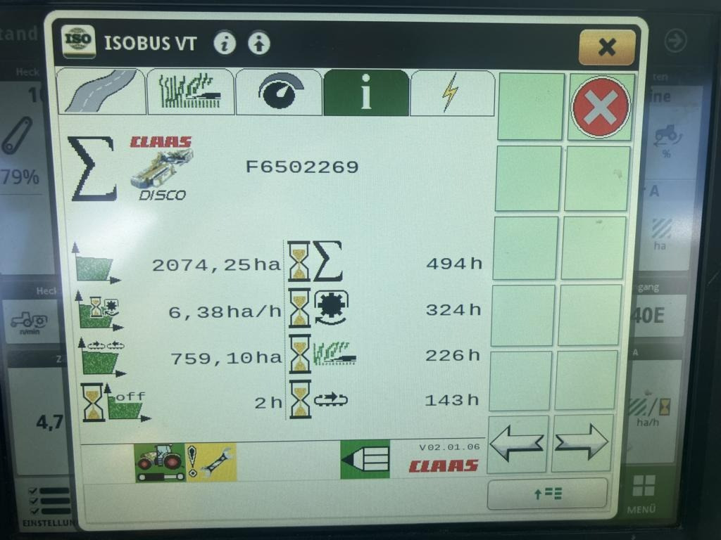 CLAAS Disco 9200 C 3200 FC - Χορτοκοπτικό: φωτογραφία 2 CLAAS Disco 9200 C 3200 FC - Χορτοκοπτικό: φωτογραφία 2