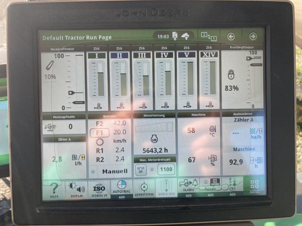 Τρακτέρ John Deere 8345R: φωτογραφία 19 Τρακτέρ John Deere 8345R: φωτογραφία 19