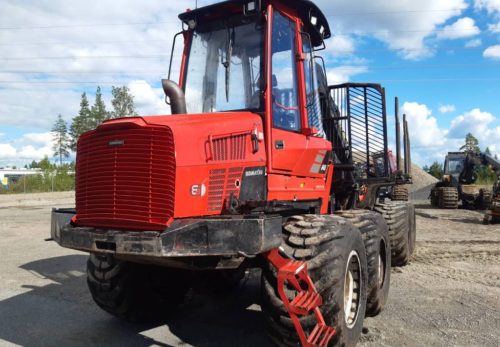 Λαστιχοφόρα προωθητικo - forwarder Komatsu 845: φωτογραφία 1