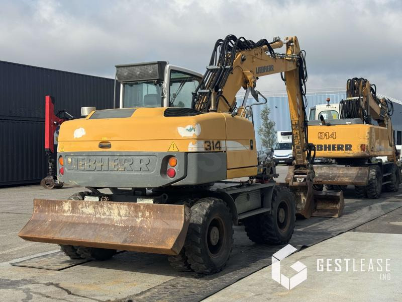 Liebherr A314 Litronic - Τροχοφόρος εκσκαφέας: φωτογραφία 4 Liebherr A314 Litronic - Τροχοφόρος εκσκαφέας: φωτογραφία 4