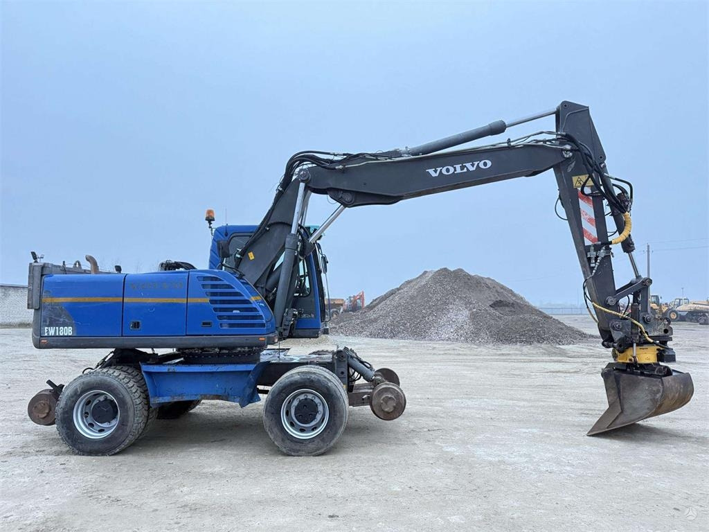 Volvo EW 180 BV ENGCON + RAILWAY - Τροχοφόρος εκσκαφέας: φωτογραφία 5 Volvo EW 180 BV ENGCON + RAILWAY - Τροχοφόρος εκσκαφέας: φωτογραφία 5