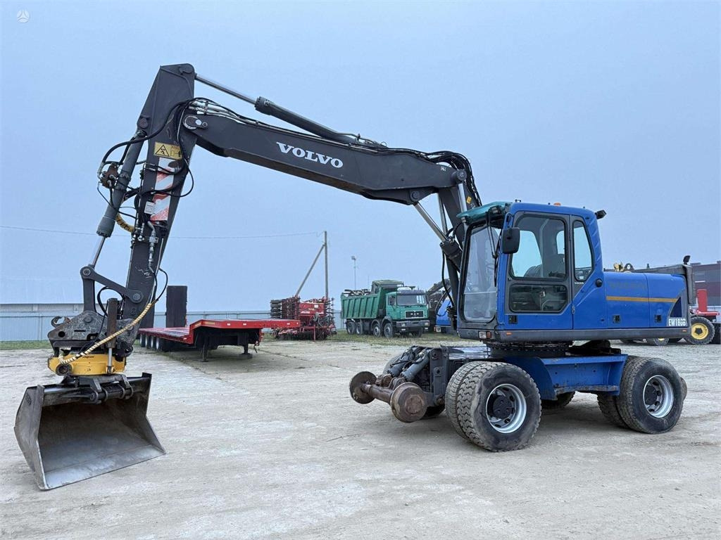 Volvo EW 180 BV ENGCON + RAILWAY - Τροχοφόρος εκσκαφέας: φωτογραφία 2 Volvo EW 180 BV ENGCON + RAILWAY - Τροχοφόρος εκσκαφέας: φωτογραφία 2