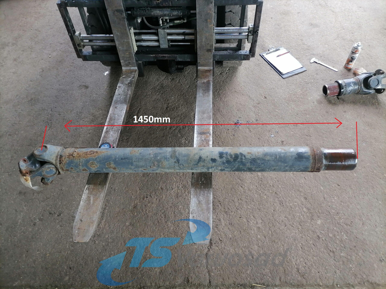 DAF Propeller shaft 12345 - Κεντρικοί άξονες για Φορτηγό: φωτογραφία 3 DAF Propeller shaft 12345 - Κεντρικοί άξονες για Φορτηγό: φωτογραφία 3