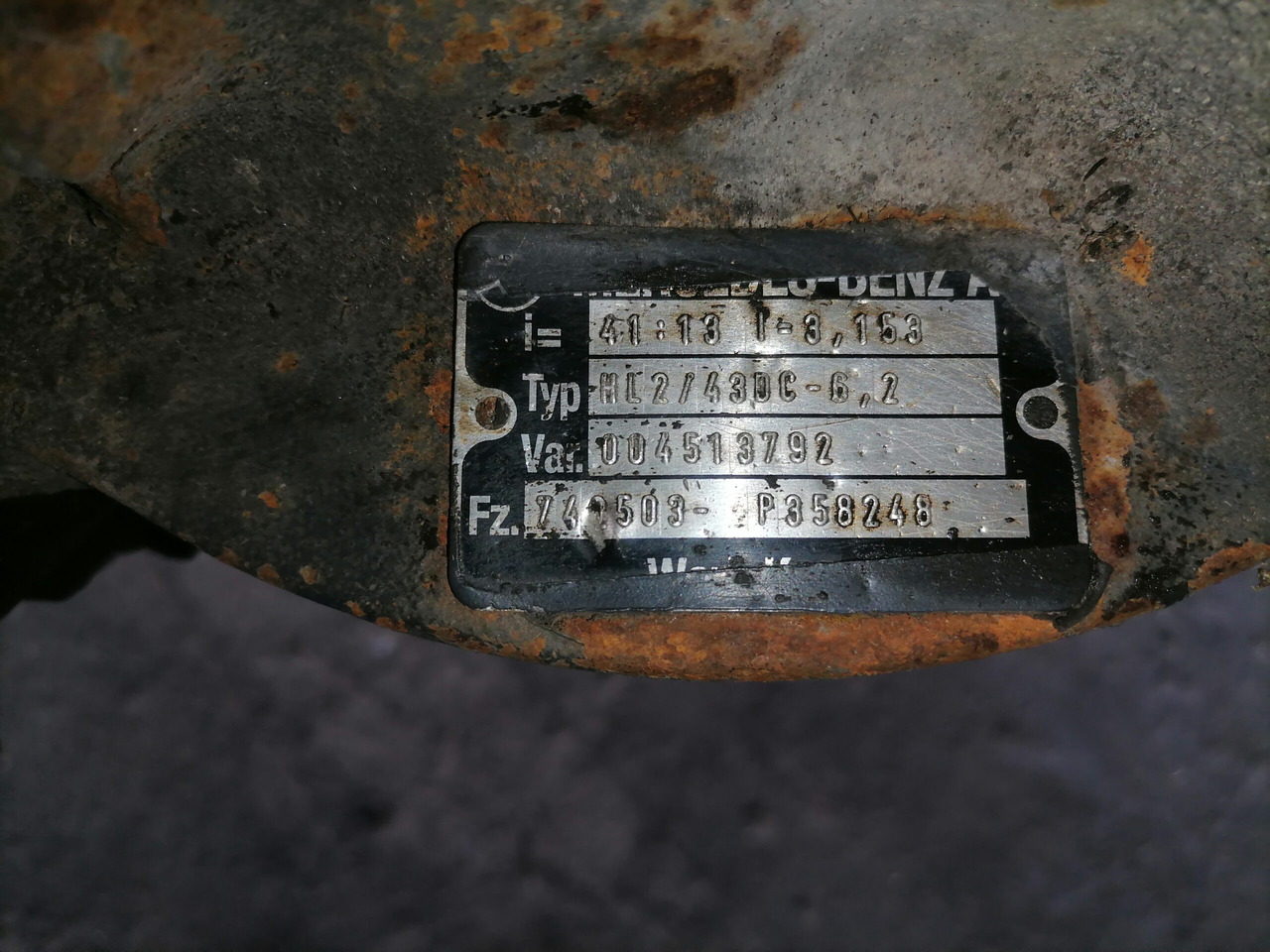 MB Final drive 004513792 - Μοτέρ πορείας για Φορτηγό: φωτογραφία 3 MB Final drive 004513792 - Μοτέρ πορείας για Φορτηγό: φωτογραφία 3