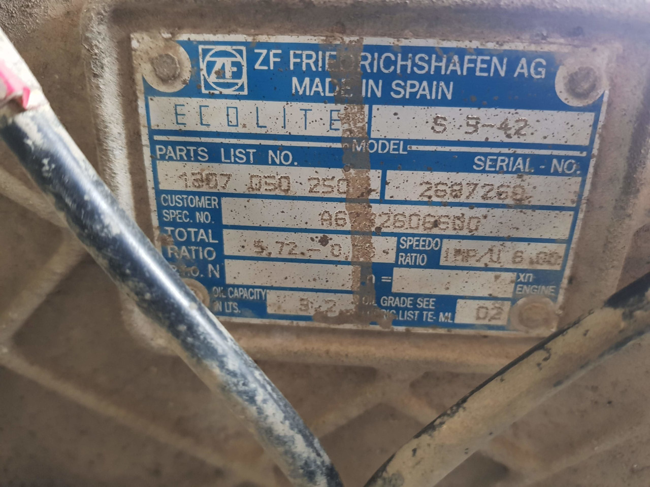 MB Gearbox S5-42 - Κιβώτιο ταχυτήτων και ανταλλακτικά για Φορτηγό: φωτογραφία 2 MB Gearbox S5-42 - Κιβώτιο ταχυτήτων και ανταλλακτικά για Φορτηγό: φωτογραφία 2