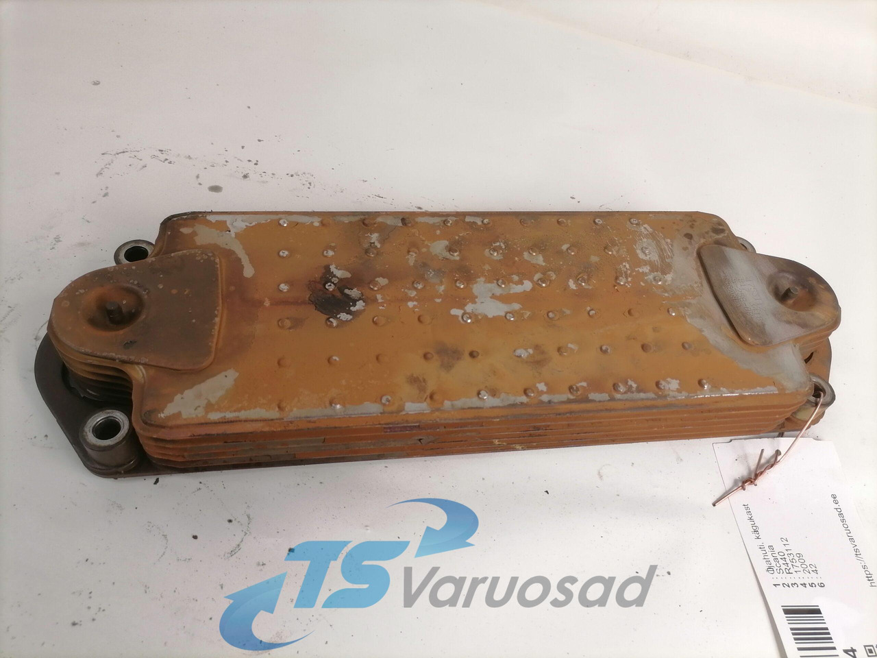 Scania Gerabox oil cooler 1753112 - Κιβώτιο ταχυτήτων και ανταλλακτικά για Φορτηγό: φωτογραφία 1 Scania Gerabox oil cooler 1753112 - Κιβώτιο ταχυτήτων και ανταλλακτικά για Φορτηγό: φωτογραφία 1