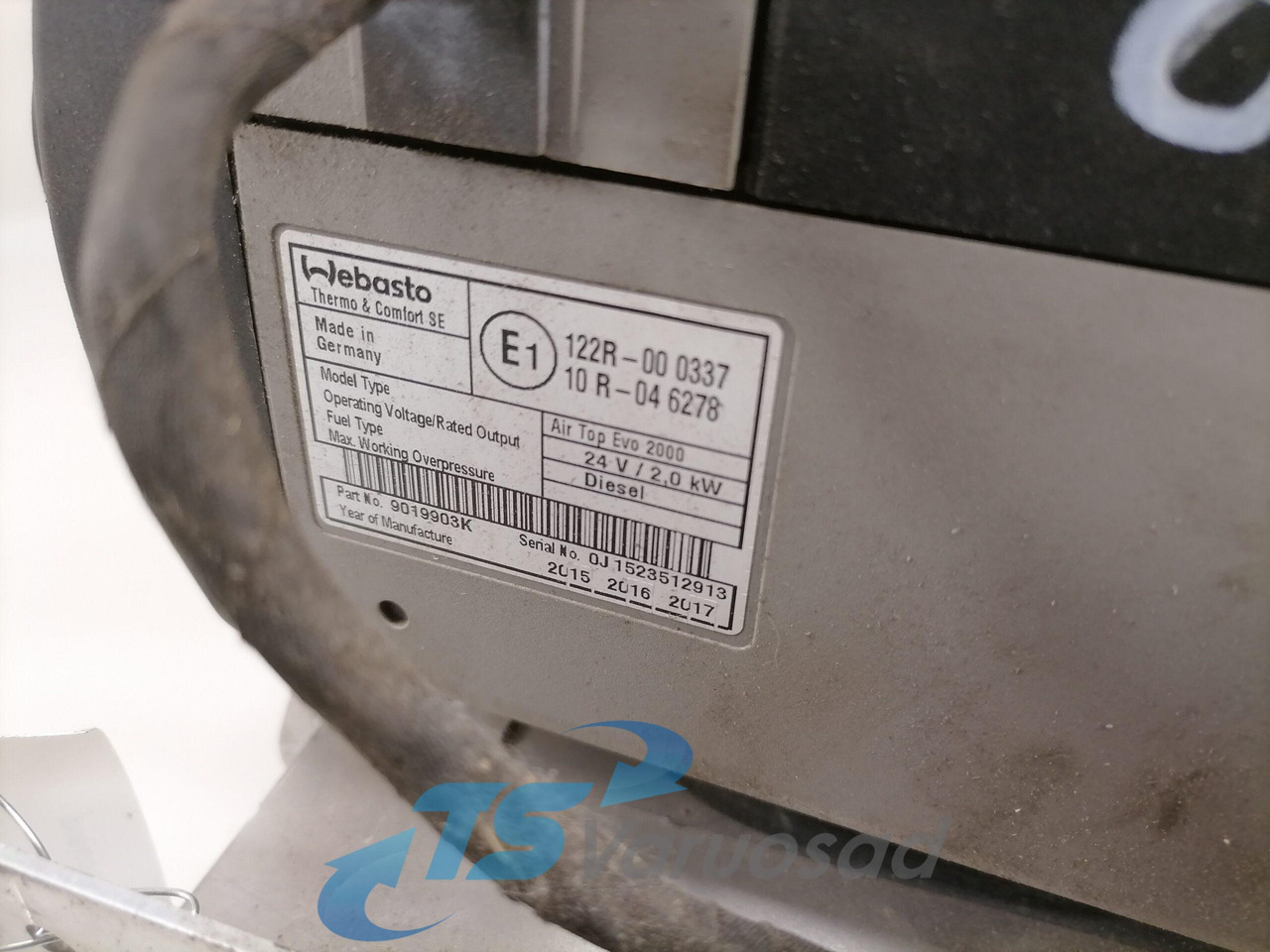 Volvo Auxiliary heater 84178403 - Θέρμανση/ Εξαερισμός για Φορτηγό: φωτογραφία 3 Volvo Auxiliary heater 84178403 - Θέρμανση/ Εξαερισμός για Φορτηγό: φωτογραφία 3