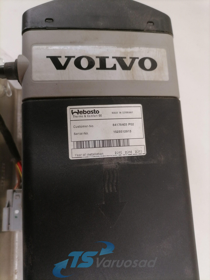 Volvo Auxiliary heater 84178403 - Θέρμανση/ Εξαερισμός για Φορτηγό: φωτογραφία 2 Volvo Auxiliary heater 84178403 - Θέρμανση/ Εξαερισμός για Φορτηγό: φωτογραφία 2